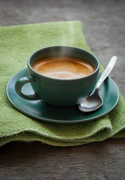 Cup of espresso stock photo
