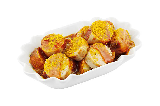 Currywurst stock photo
