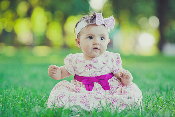 Cute Little Girl stock photo