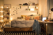 istock Cute teen bedroom 1000325068