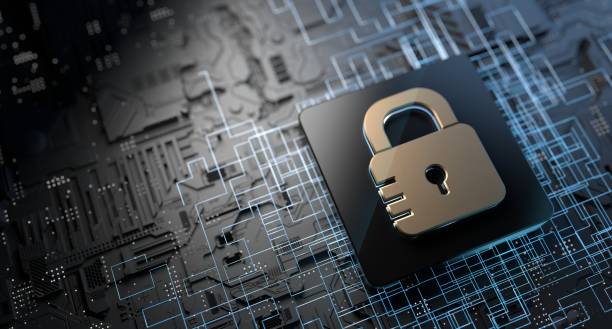 Cybersecurity Digital Technology Security Fingerprint, Computer, Technology, Cyber Security network security stock pictures, royalty-free photos & images