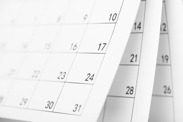 毎日の計画 - カレンダー ストックフォトと画像