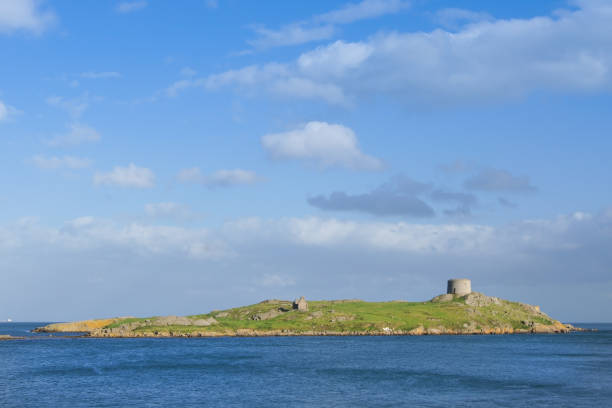 Dalkey Island near Dublin in Ireland stock photo