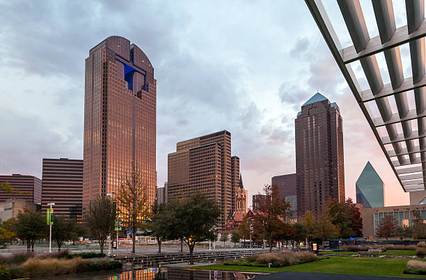 Dallas downtown - Arts district stock photo