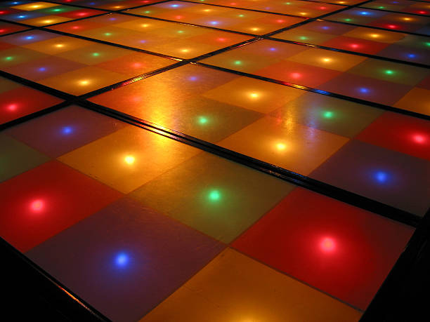 Dance-floor stock photo