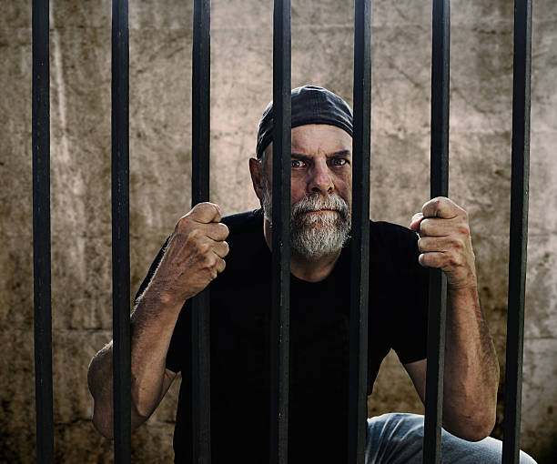 Image result for old man in prison