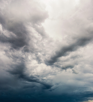 Dark Oppressive Storm Cloud Background