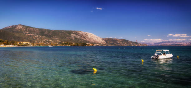 Dassia Corfu Island Greece stock photo