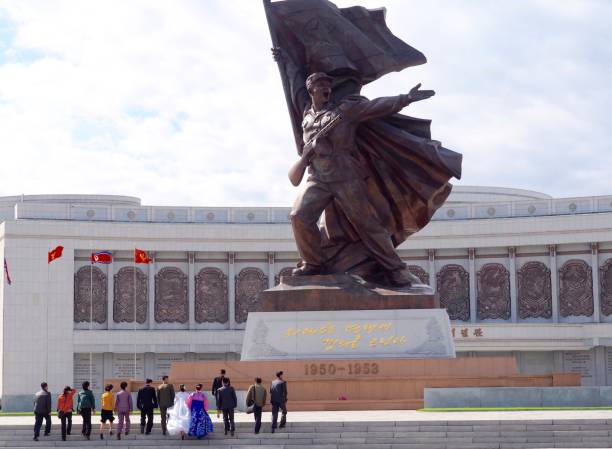 在北朝鮮的生活的天 - north korea 個照片及圖片檔