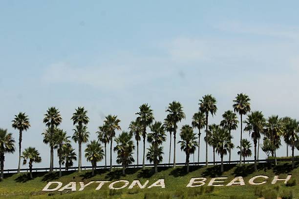 Daytona Beach Sign stock photo