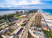 istock Daytona Beach skyline aerial view 612516200