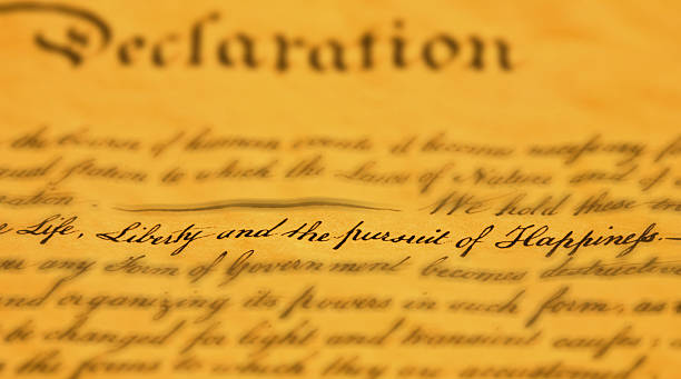 Declaration of Independence  declaration of independence stock pictures, royalty-free photos & images