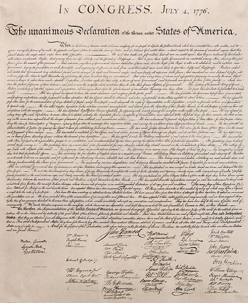 Decleration of independence document,US "Decleration of independence document,US" declaration of independence stock pictures, royalty-free photos & images