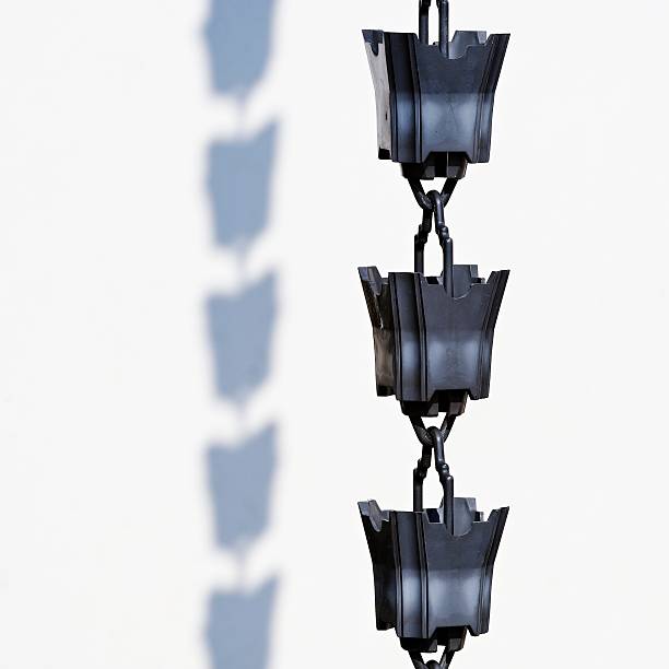 Rain Chain Pictures, Images and Stock Photos. solar light. dam. 