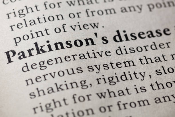 definition of Parkinson's disease stock photo