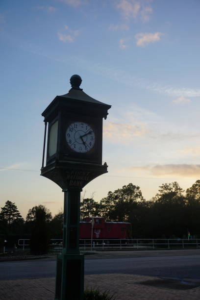 DeFuniak Springs Old Town Clock stock photo