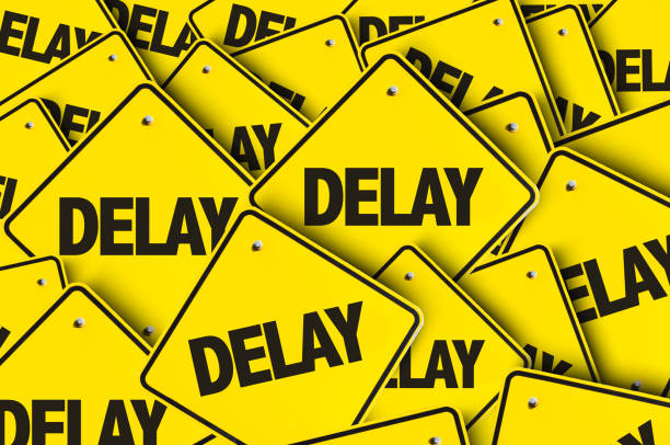 Delay Delay sign waiting stock pictures, royalty-free photos & images