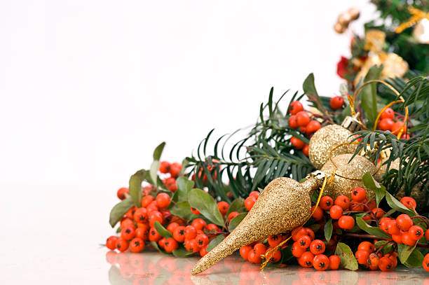 Delicate Christmas Decoration stock photo