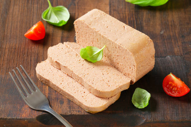 Delicious pate Delicious pate on wooden table liver pâté photos stock pictures, royalty-free photos & images