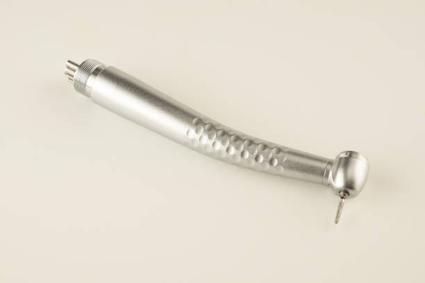 dental turbine handpiece stock photo