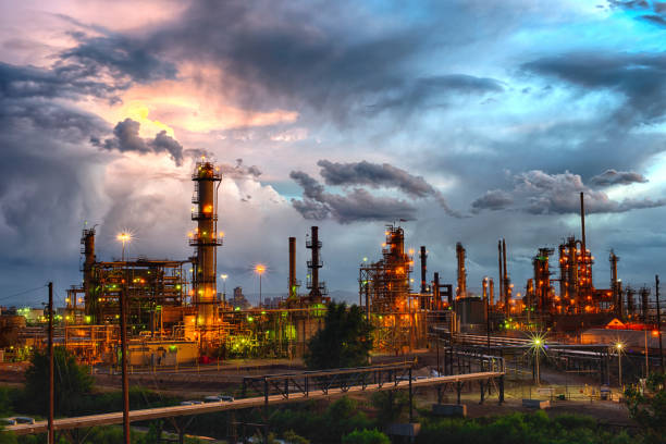Denver Oil Refinery Colorado Refinery stock pictures, royalty-free photos & images