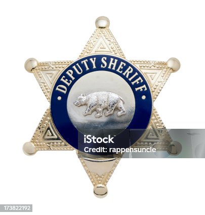 istock Deputy Sheriff's Badge 173822192