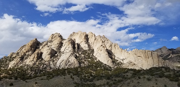 View of the Mineral Mountains, Utah's largest granite exposure