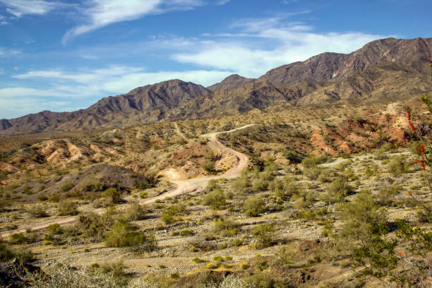 Desert Trail stock photo
