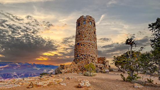 The Watchtower in Grand Canyon National Park