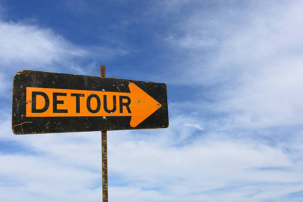Image courtesy of https://media.istockphoto.com/photos/detour-street-sign-on-sky-background-picture-id546454312?k=20&m=546454312&s=612x612&w=0&h=oqZdx9KhUeDE1lgo_WGHjTi3avbt0khDQiakd7xKN7w=