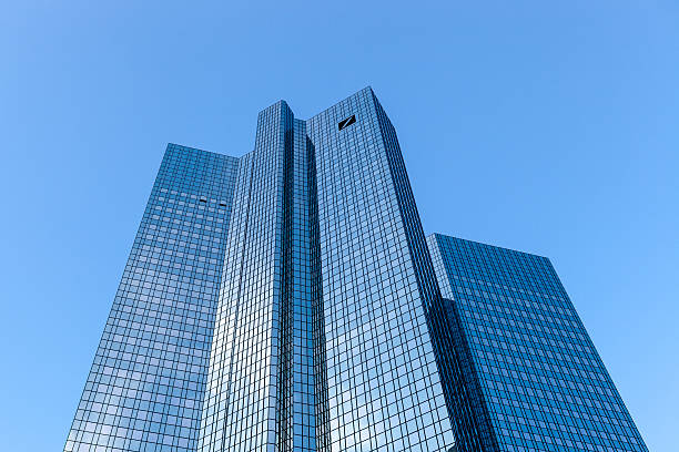 Deutsche Bank Headquarters stock photo