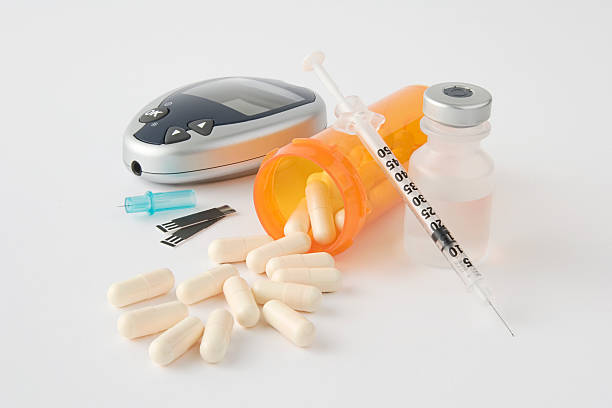 Diabetic Treatment stock photo