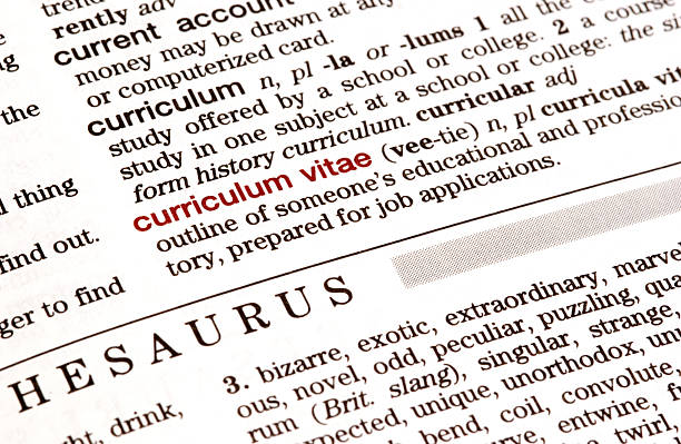 Royalty Free Resume English Culture Dictionary Definition Pictures