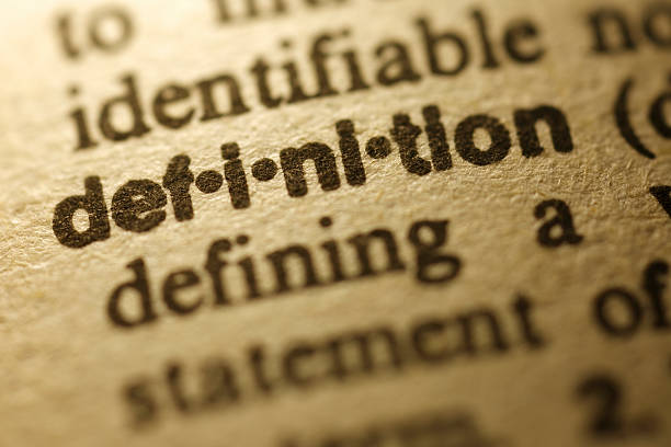 Dictionary Series - Definition Selective focus on the word " Definition "ï¼shot with very shallow depth of field. dictionary stock pictures, royalty-free photos & images