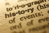 istock Dictionary Series - History 487145924