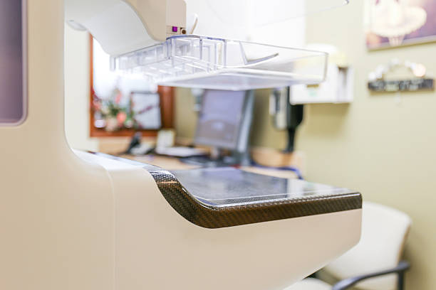 3D Digital Mammogram Screening Machine stock photo