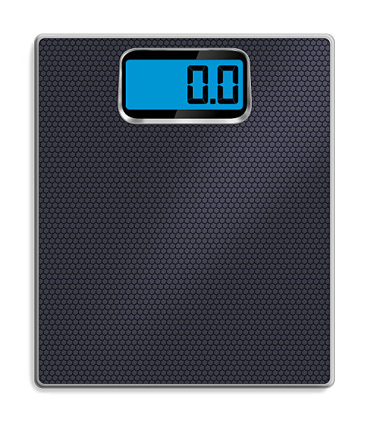 Digital Weight Scale stock photo