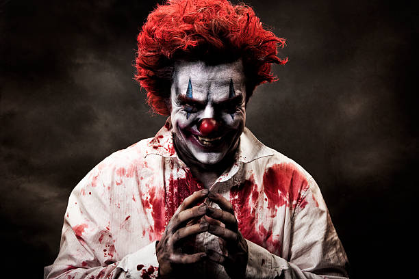 Digitally altered image of evil, bloody clown A stock photo of a creepy evil vampire clown.
[url=http://www.istockphoto.com/search/lightbox/10593020#1071a130][IMG]http://www.bellaorastudios.com/banners/new01.jpg[/IMG][/url] clown stock pictures, royalty-free photos & images