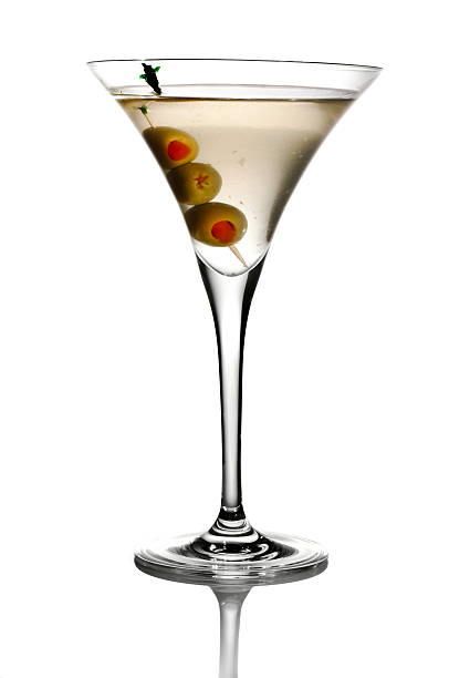 Dirty Martini Straight Up  dirty martini stock pictures, royalty-free photos & images