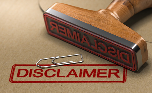 Disclaimer Notice Stock Photo Download Image Now iStock Disclaimer Notice Stock Photo Download Image Now iStock