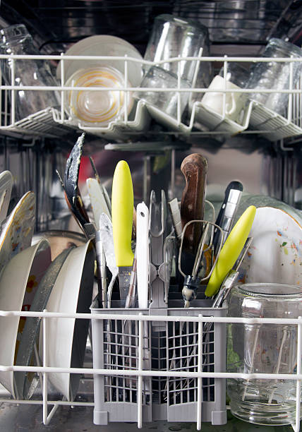 Dishwasher stock photo