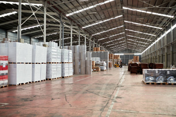 Distribution Warehouse stock photo
