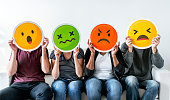 Diverse people holding emoticon
***These graphics are derived from our own 3D generic designs. They do not infringe on any copyright design.
a