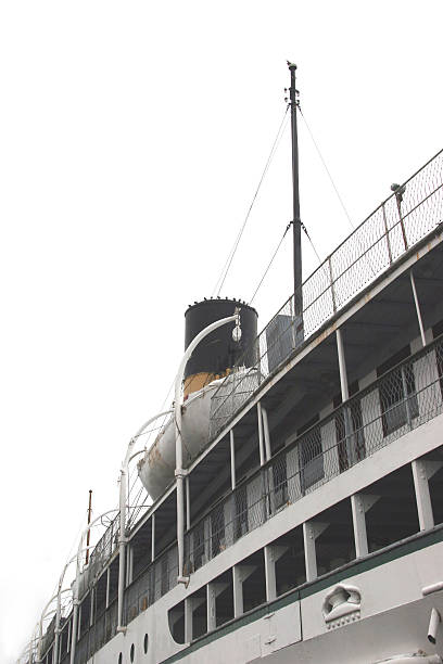 Docked Steamship stock photo