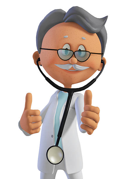Doctor 3d stock photo