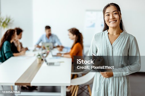 istock Doing business with a smile 1330547068