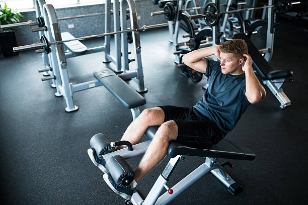 Top 30 Sit Up Bench Stock Photos Pictures And Images Istock