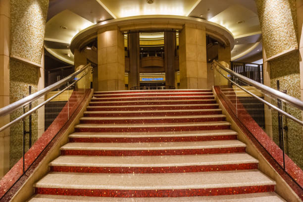 Dolby Theater staircase stock photo