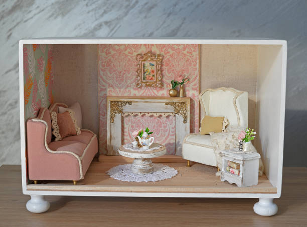 Royalty  Miniature Dollhouse Doll House Picture 