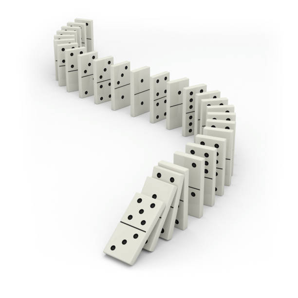 dominoes dominoes 3D domino stock pictures, royalty-free photos & images